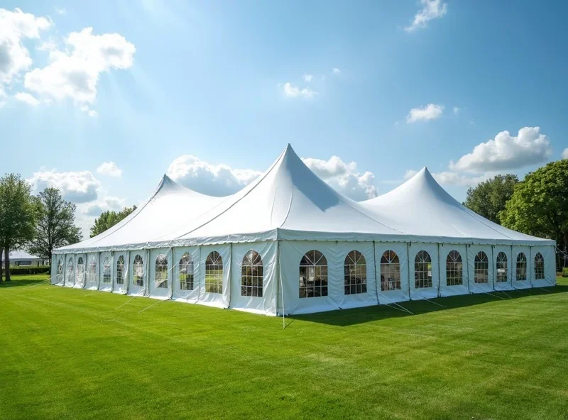 10x20 Party Tent with Lighting photo 3