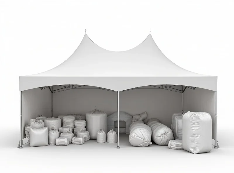 10x20 Party Tent with Lighting